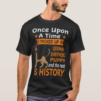 33 Einmal nahm ich einen Deutschen Schäferhund auf T-Shirt