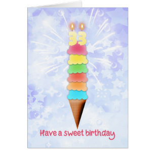 33. Geburtstag Rieseneis