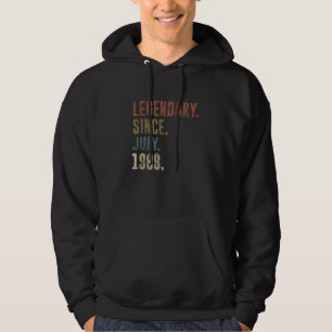 33. Geburtstag Vintager Legendär seit Juli 1989 Hoodie