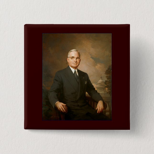 33 Harry S. Truman Button (Vorderseite)
