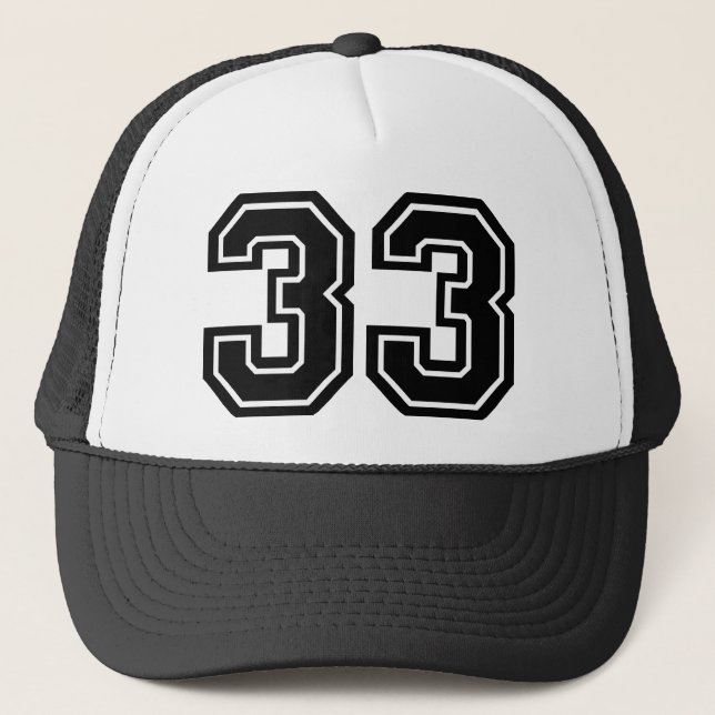 33 Trucker Hat Truckerkappe (Vorderseite)