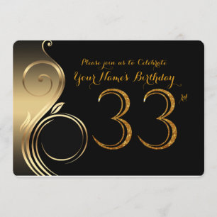33ème, Invitation Anniversaire, Numéro Parties sci