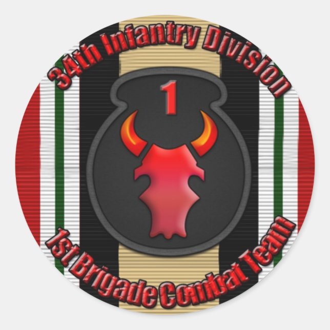 34. BCT RUNDER AUFKLEBER (Vorderseite)