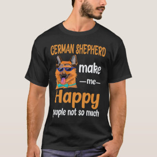 34 Deutsche Schäferhunde machen mich glücklich Leu T-Shirt
