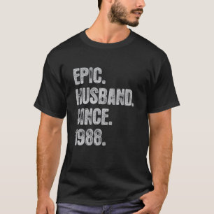 34. Hochzeitstag für Ihm episches Ehemann seit T-Shirt