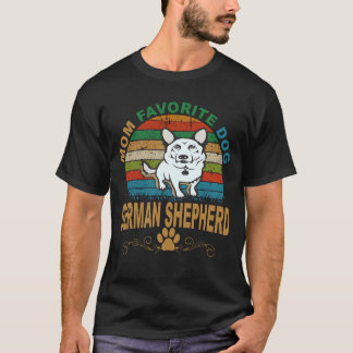 34 Lieblingshund der Mutter Deutscher Schäferhund T-Shirt