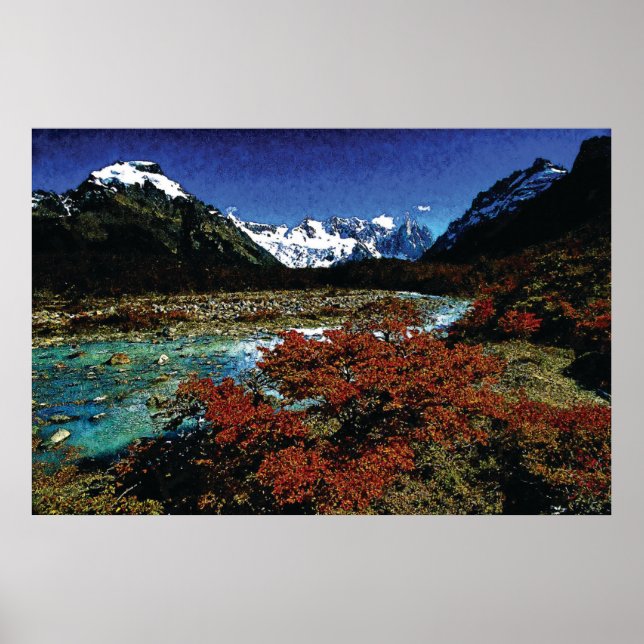 34 Öldetaillierter Mykos Poster (Vorne)