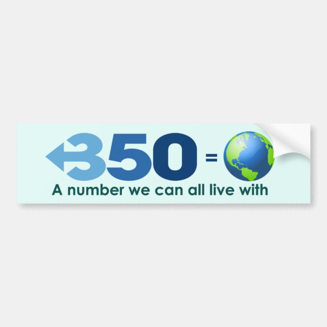 350 jetzt! autoaufkleber (Vorne)
