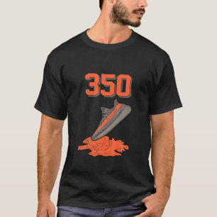 350 V2 Beluga Reflektives T-Shirt für Shoes Dripp