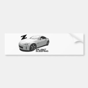 350Z Aint Schlafen Autoaufkleber