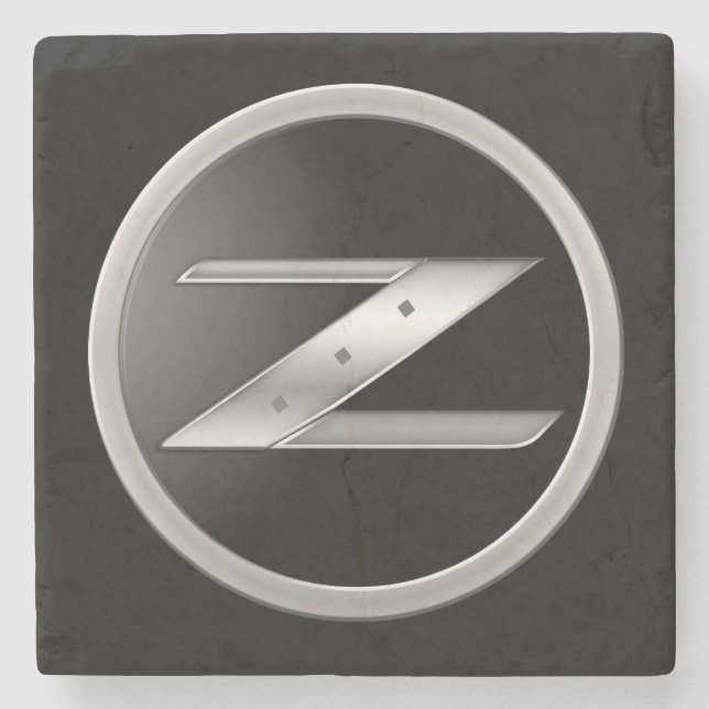 350Z-Emblem Steinuntersetzer (Vorderseite)