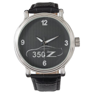 350Z Herren-Uhr mit Carbonfaser-Design Armbanduhr