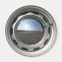356 Oldtimer-Rad (Felge) mit Chromhubcap