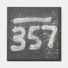 357 Mason's and Angel Number Magnet