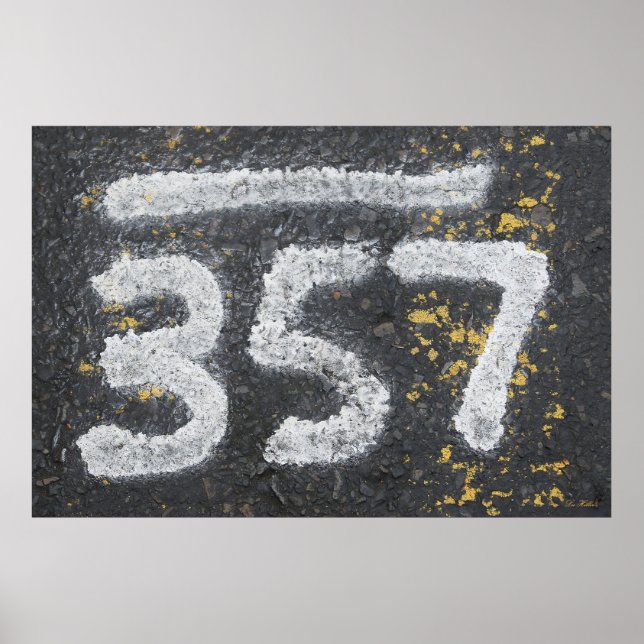 357 Mason's and Angel Number Poster (Vorne)
