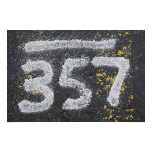 357 Maurers und Engelszahl Poster
