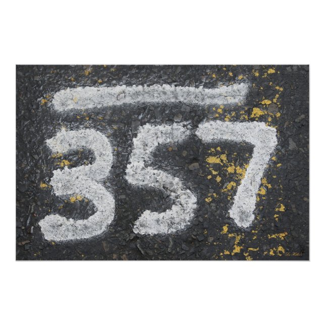 357 Maurers und Engelszahl Poster (Vorderseite)