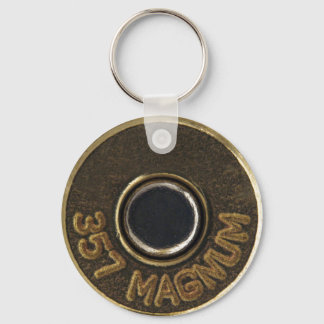 357 Messinggehäuse aus Magnum-Muschel Schlüsselanhänger