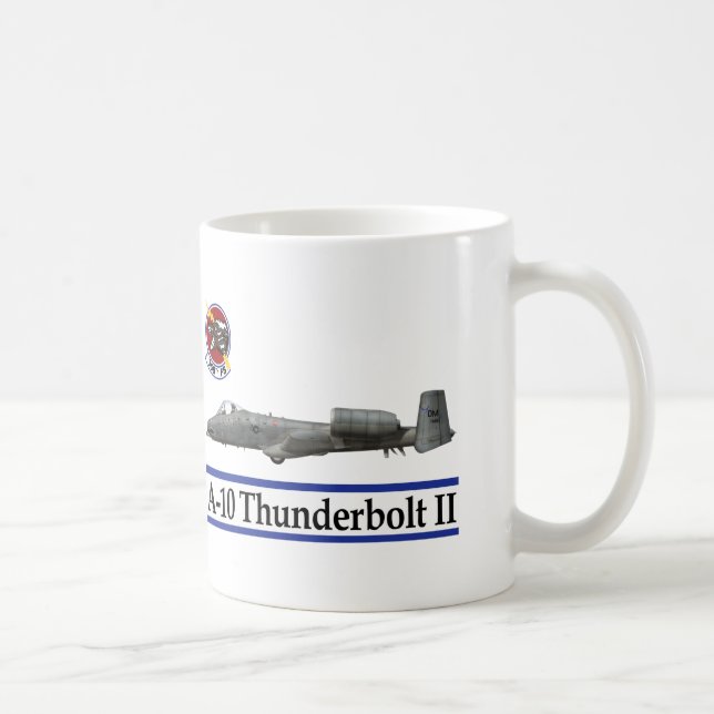 358th Kämpfer-GeschwaderA-10 Thunderbolt Kaffeetasse (Rechts)