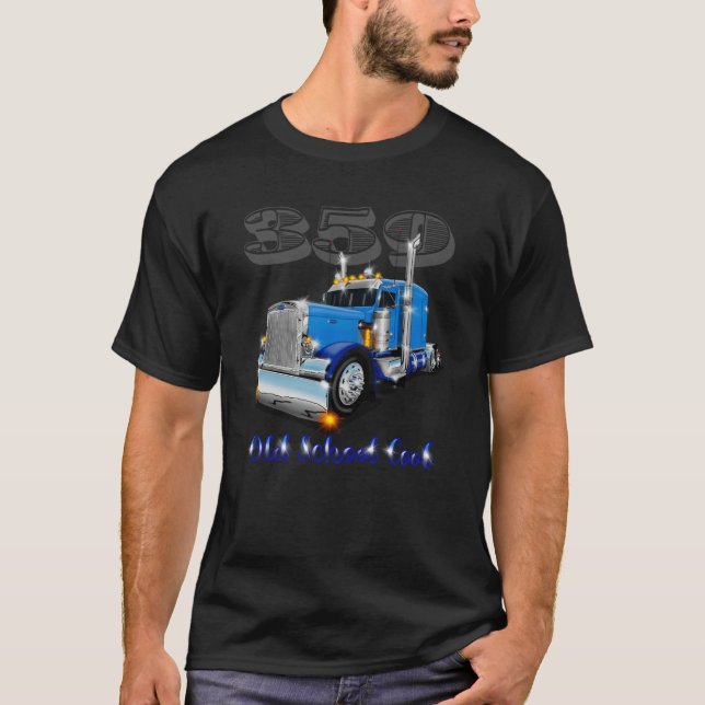 359 Peterbilt doodle Classic T-Shirt (Vorderseite)