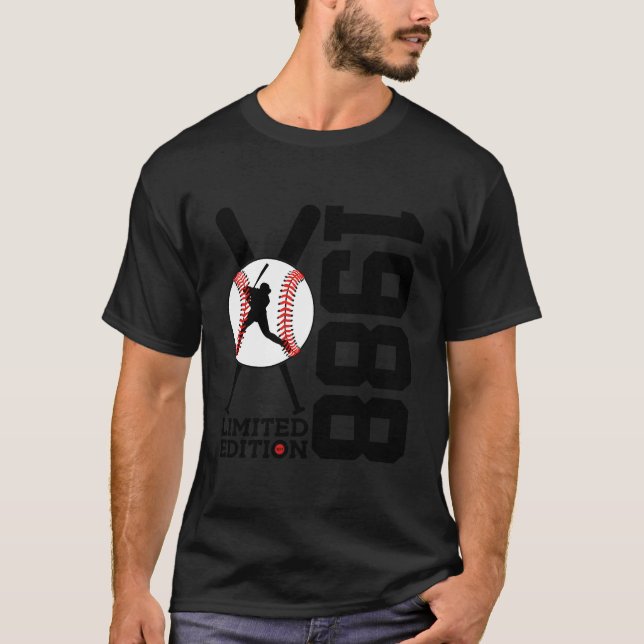 35. Baseball 1988 T-Shirt (Vorderseite)