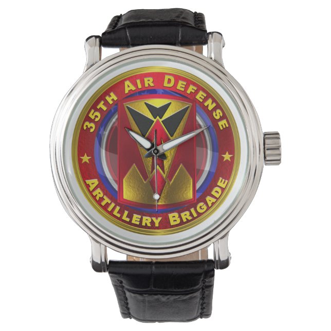 35. Brigade der Luftwaffenartillerie Armbanduhr (Vorderseite)