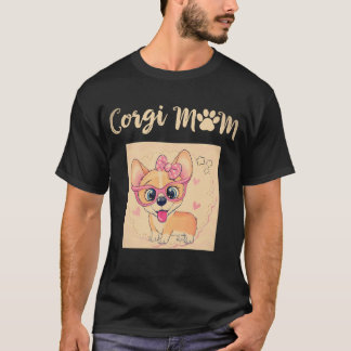 35 Corgi-Mama Corgi T-Shirt