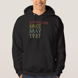 35. Geburtstag 35 Jahre alt Phantastisch seit Mai Hoodie