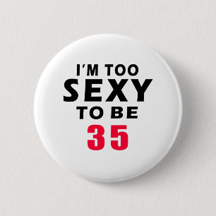 35 Geburtstagsentwürfe Button