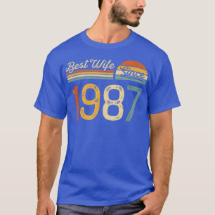 35. Hochzeitstag für ihre beste Ehefrau seit T-Shirt