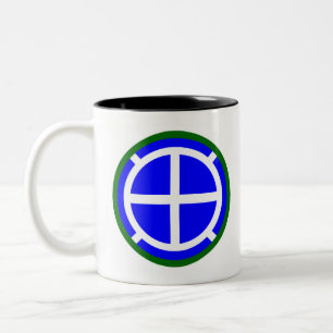 35. Infanteriedivision Zweifarbige Tasse
