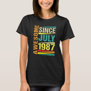 35 Jahre alte Legende seit Juli 1987 35. Geburtsta T-Shirt