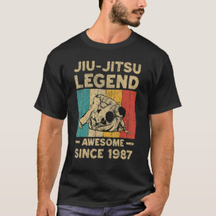 35 Jahre alter BJJ Jiu Jitsu Legende Toll seit 19 T-Shirt
