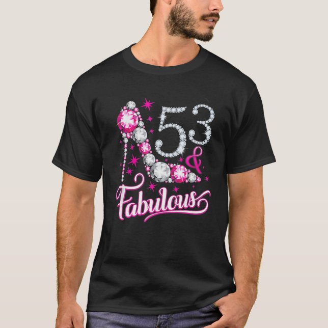 35 Jahre und 53 Jahre prächtiges Design für T-Shirt (Vorderseite)