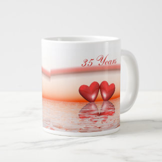 35. Jubiläum Korallenherzen Jumbo-Tasse