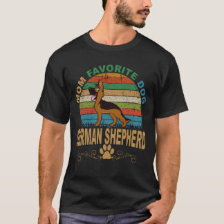 35 Lieblingshund der Mutter Deutscher Schäferhund T-Shirt