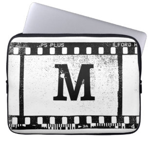35 mm Film Negative Custom Monogram Laptopschutzhülle