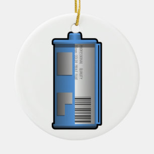 35-mm-Filmbehälter-Ornament Keramikornament