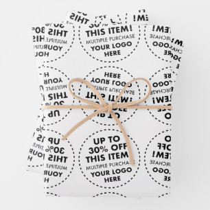 35% Rabatt auf MIRROR-TILING Geschenkpapier Set