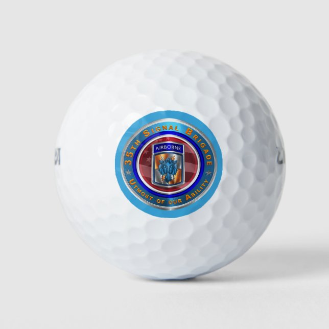35. Signalbrigade-Im Flugzeug Golfball (Vorderseite)