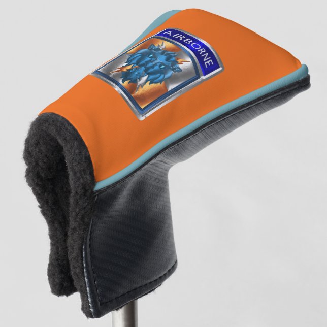 35. Signalbrigade, kundenspezifisch gestaltet Golf Headcover (3/4 Vorderseite)