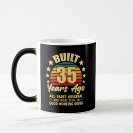 35 Years Ago All Parts Original 35th Birthday Verwandlungstasse