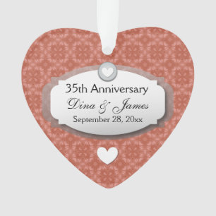 35e anniversaire du Mariage Coral Z22