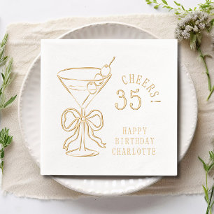 35e anniversaire Martini trente-cinquième personna