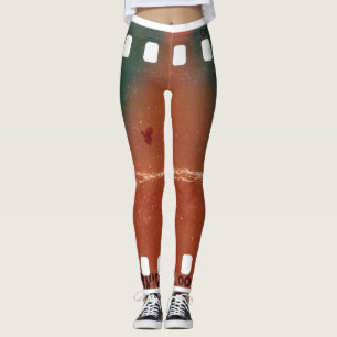 35mm Filmstreifen Start, coole Kratzer. Leggings