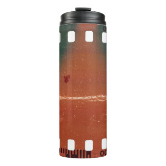35mm Filmstreifen Start, coole Kratzer. Thermosbecher