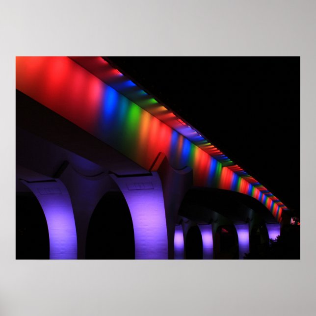 35W Bridge Minneapolis - Gay Pride Poster (Vorne)