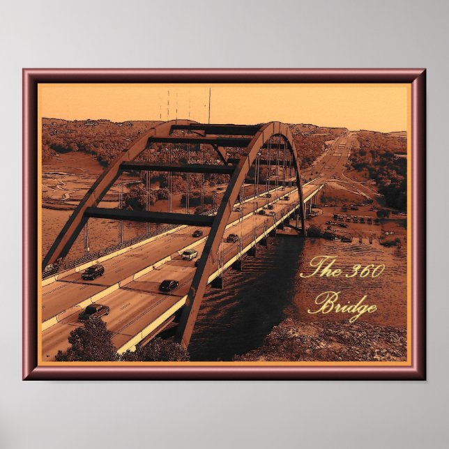 360 Brücke Poster (Vorne)