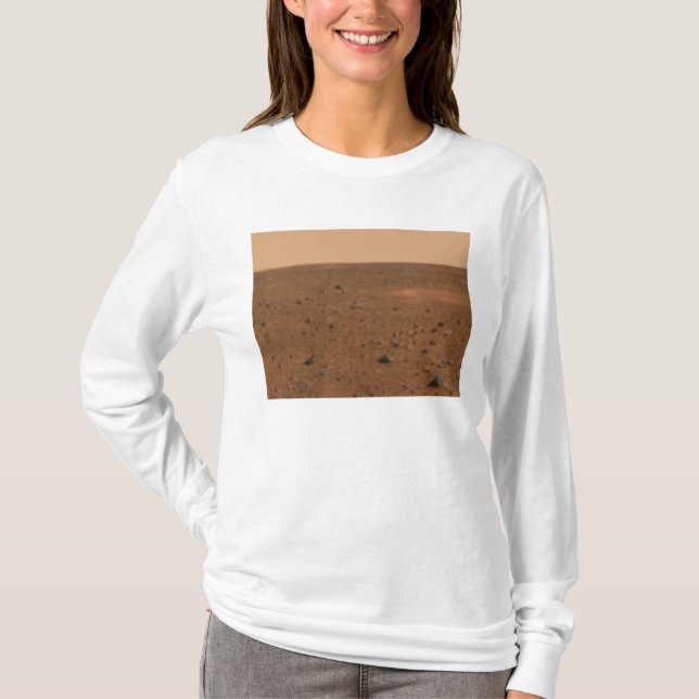 360° Panoramasicht auf die Mars T-Shirt (Vorderseite)