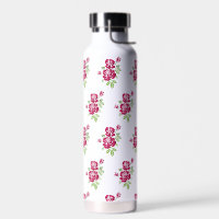 360 Rose Imprimer Bouteille d'eau